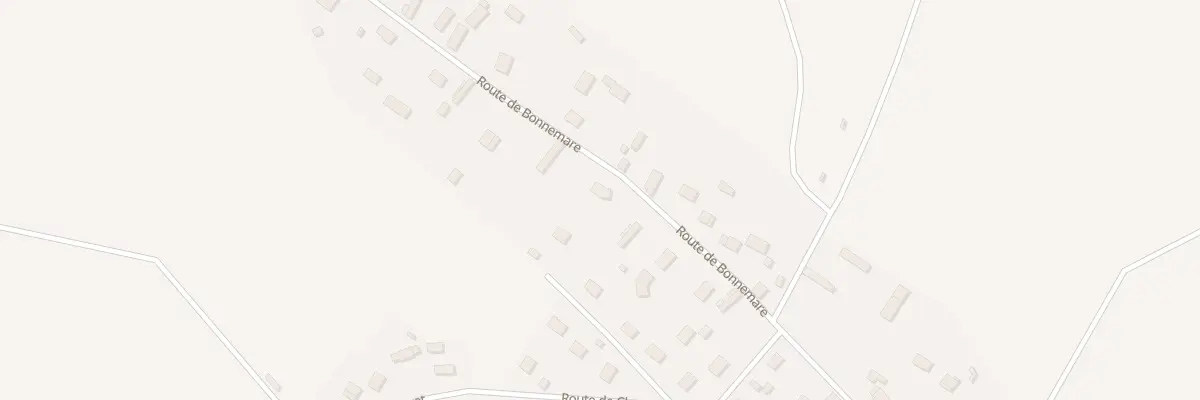 Plan du 95B Rte de Bonnemare à Bacqueville