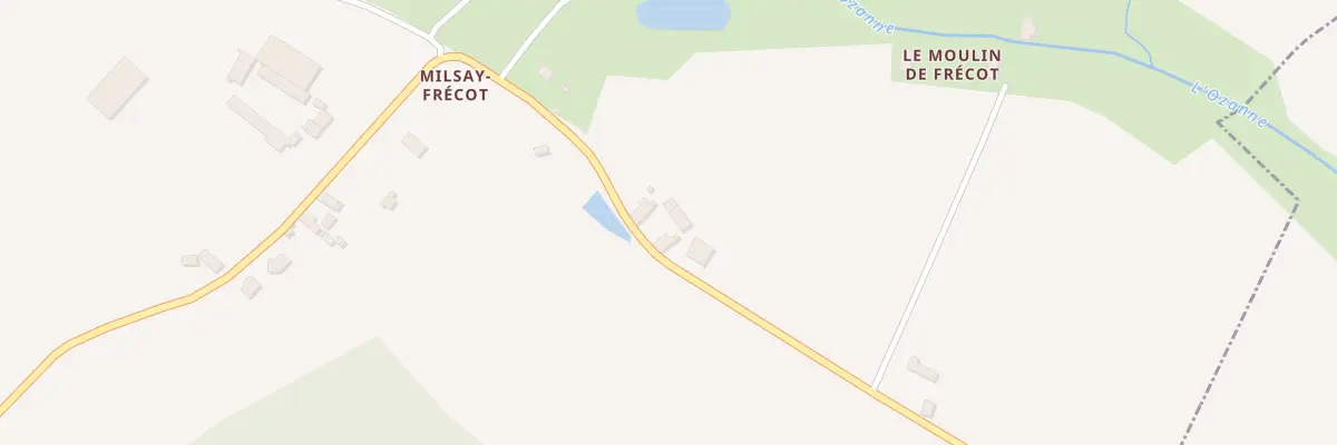 Plan du 7 Frecot à Trizay-lès-Bonneval