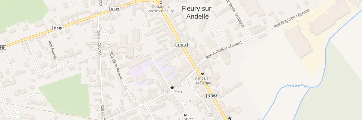 Plan du 46 Rue Pouyer Quertier à Fleury-sur-Andelle