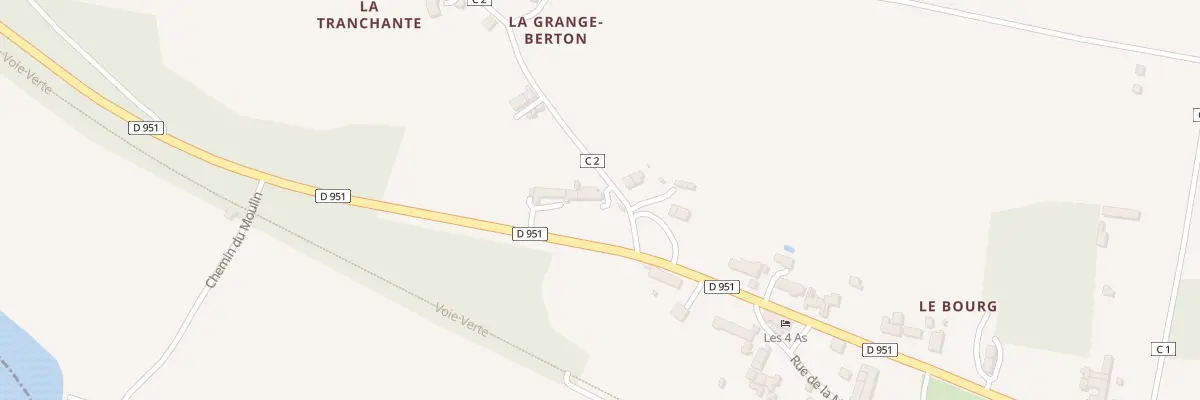 Plan du 5040 Le Bourg à Chitray