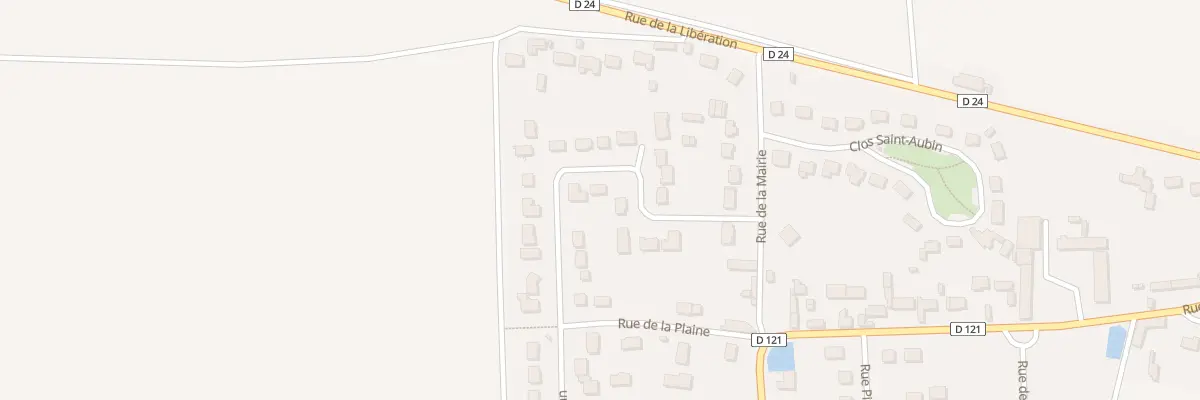 Plan du 9 Rue Vauban à Saint-Aubin-des-Bois