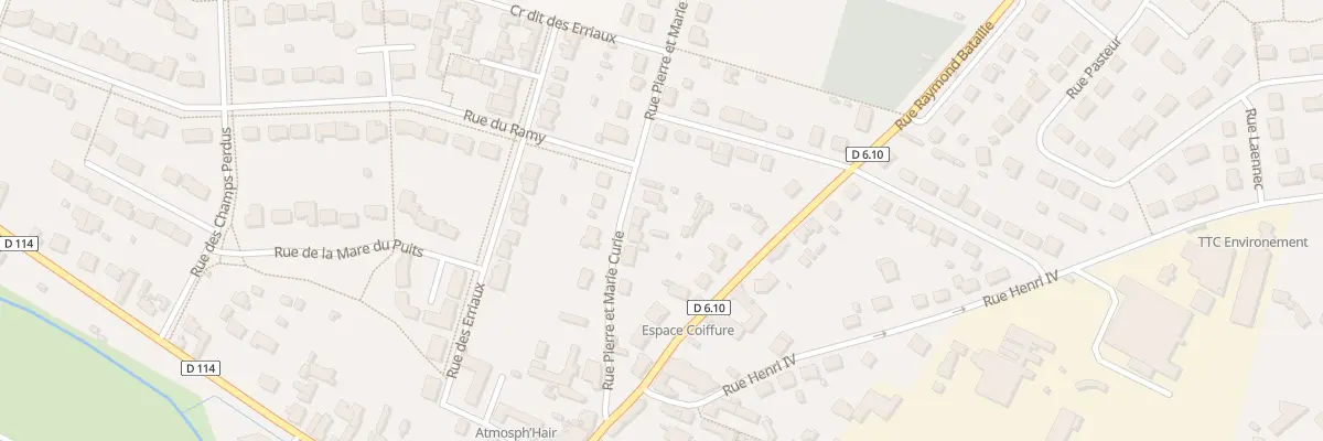 Plan du 8 Rue Pierre et Marie Curie à Saint-Georges-sur-Eure