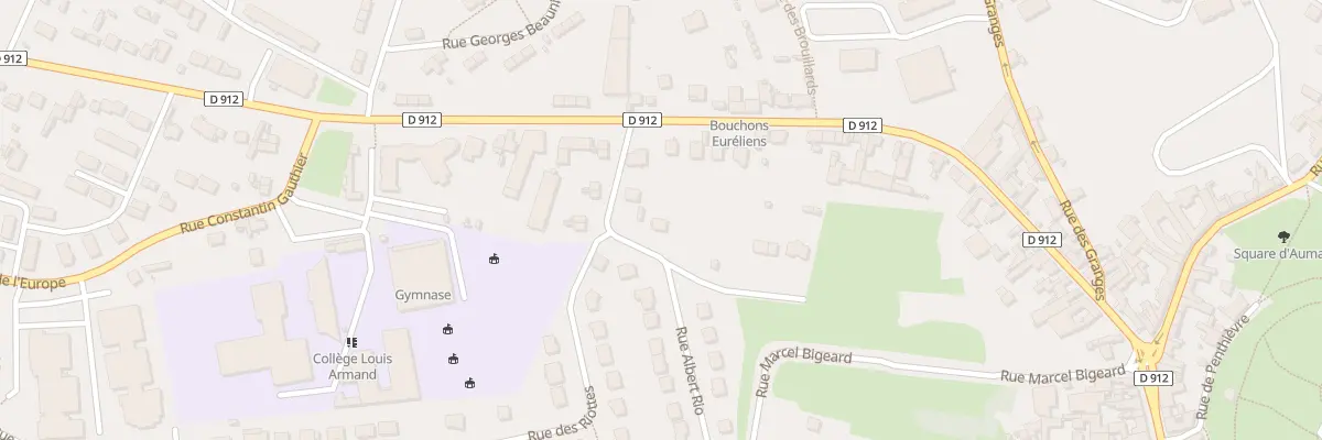 Plan du 3 Rue Alfred Guérin à Dreux