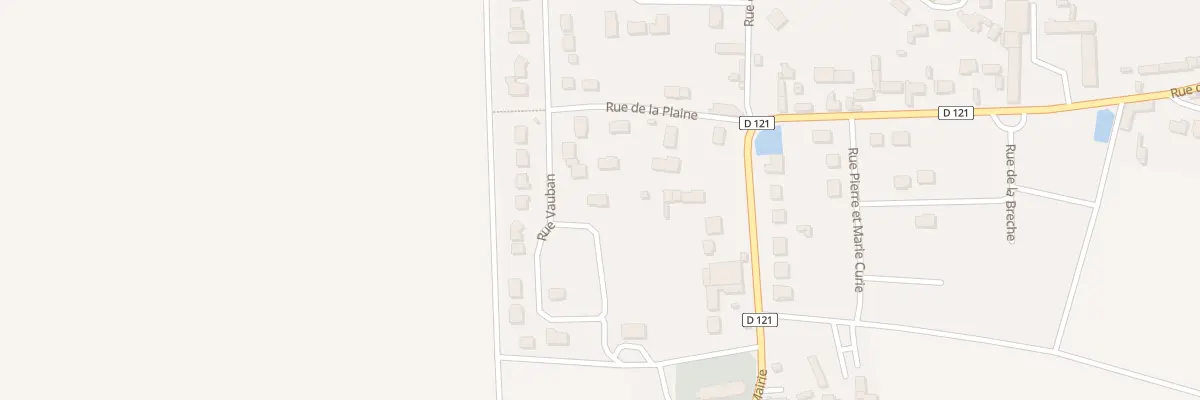Plan du 23 Rue Vauban à Saint-Aubin-des-Bois