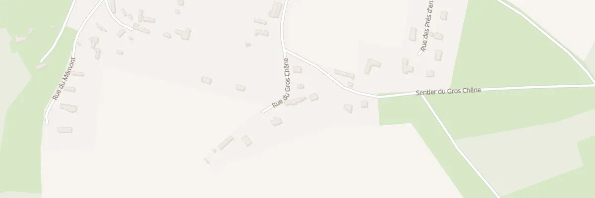 Plan du 213 Rue du Gros Chene à Perruel