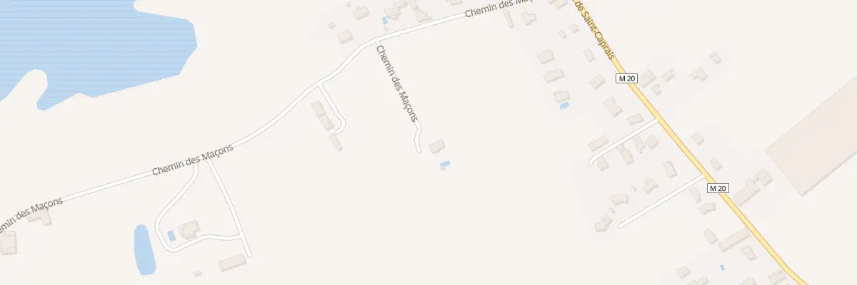 Plan du 5 Che des Maçons à Saint-Jory