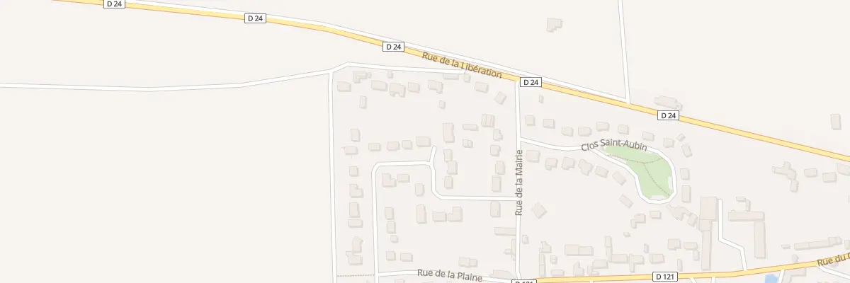 Plan du 10 Rue Vauban à Saint-Aubin-des-Bois