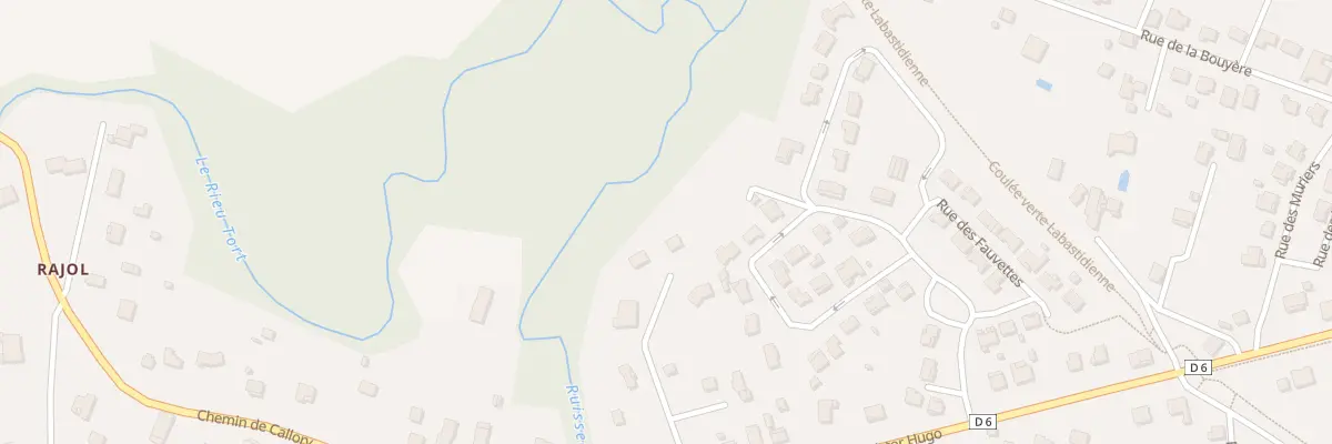 Plan du 816E Rue Victor Hugo à Labastide-Saint-Pierre
