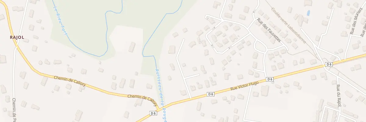 Plan du 816G Rue Victor Hugo à Labastide-Saint-Pierre