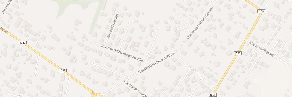 Plan du 4 Imp de la Colombette à Eaunes