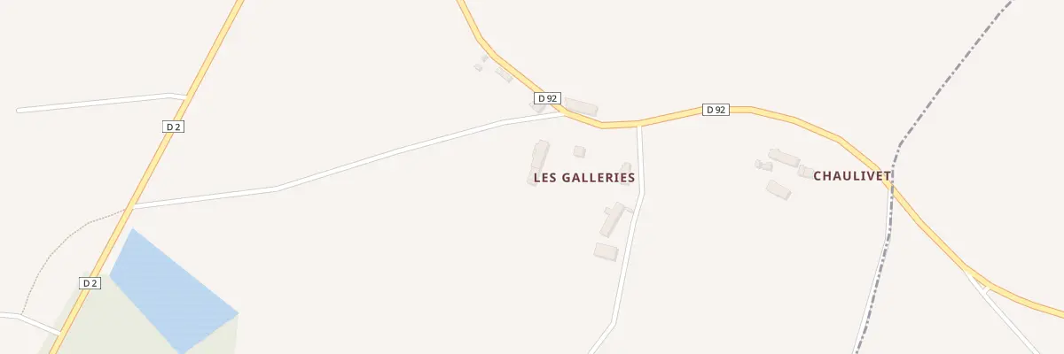 Plan du 6 Les Galleries à Saint-Georges-les-Landes