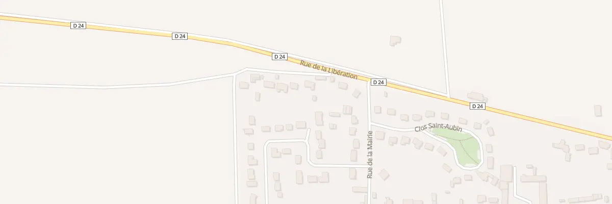 Plan du 2 Che de la Riviere Neuve à Saint-Aubin-des-Bois