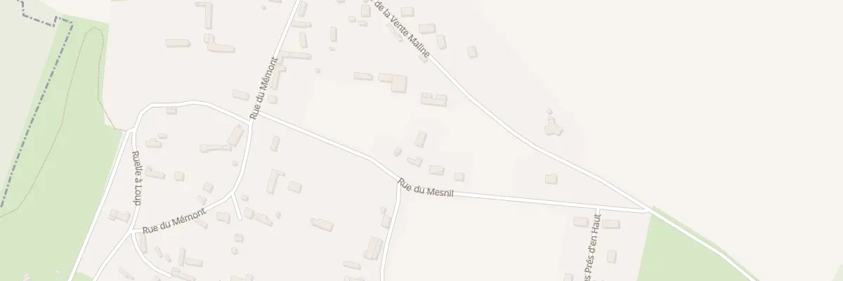 Plan du 164 Rue du Mesnil à Perruel