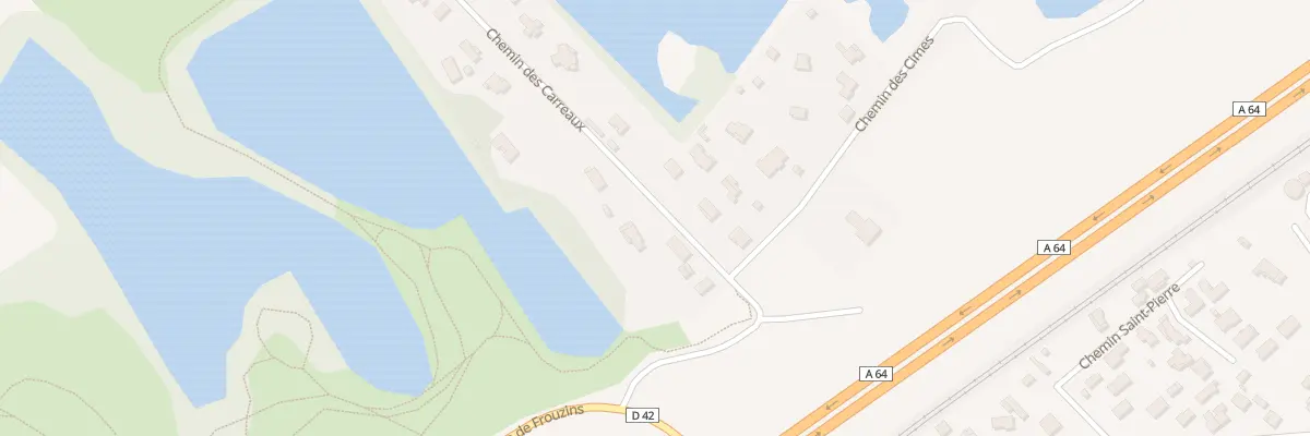 Plan du 5 Che des Carreaux à Roques
