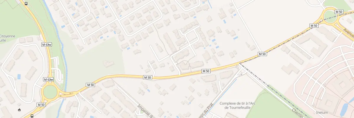 Plan du 2 Rue des Bouquets à Tournefeuille