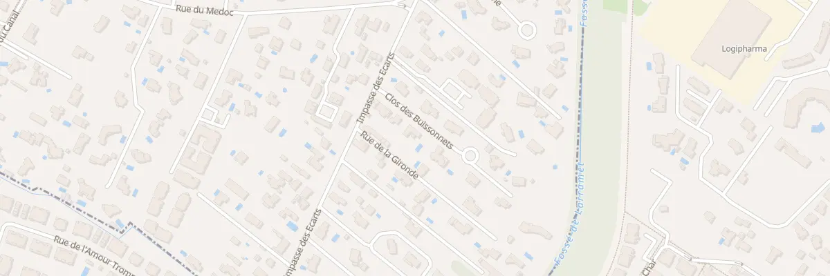 Plan du 4 Rue des Buissonnets à Tournefeuille