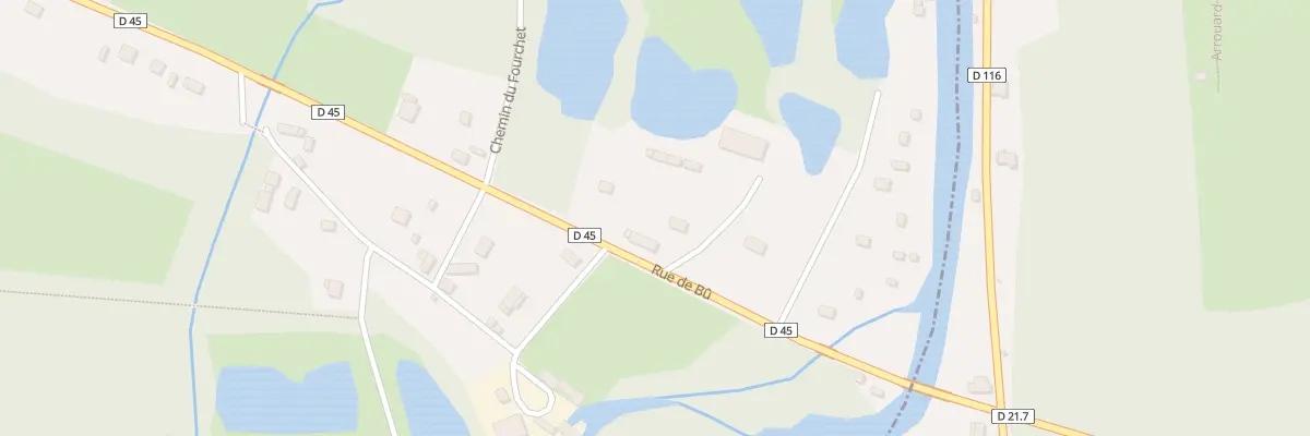 Plan du 43 Rue de Bu à Marcilly-sur-Eure
