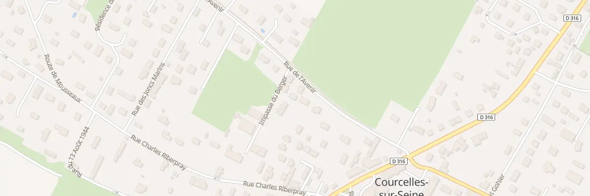 Plan du 14 Rue de l’Avenir à Courcelles-sur-Seine