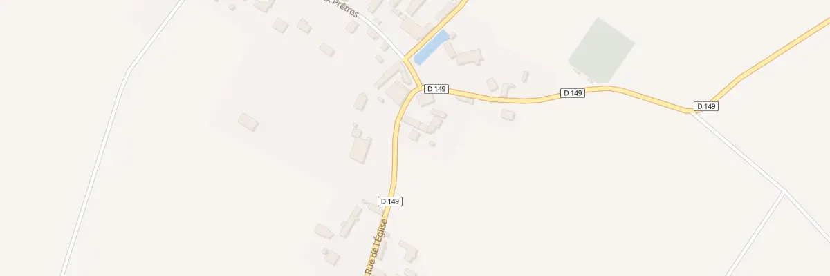 Plan du 32 Rue de l’Église à Sandarville