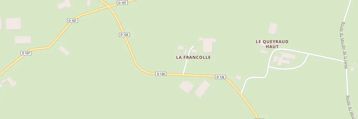 Plan du 800 Rte de St Julien Le Vendomois à Arnac-Pompadour