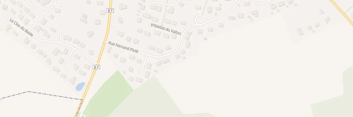 Plan du 1365 Rue Fernand Piole à Buchy