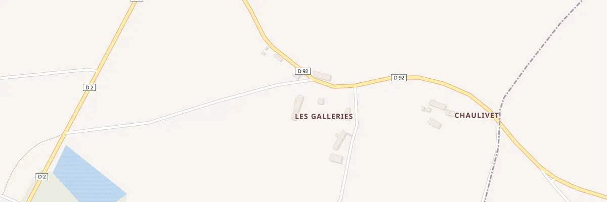 Plan du 4 Les Galleries à Saint-Georges-les-Landes