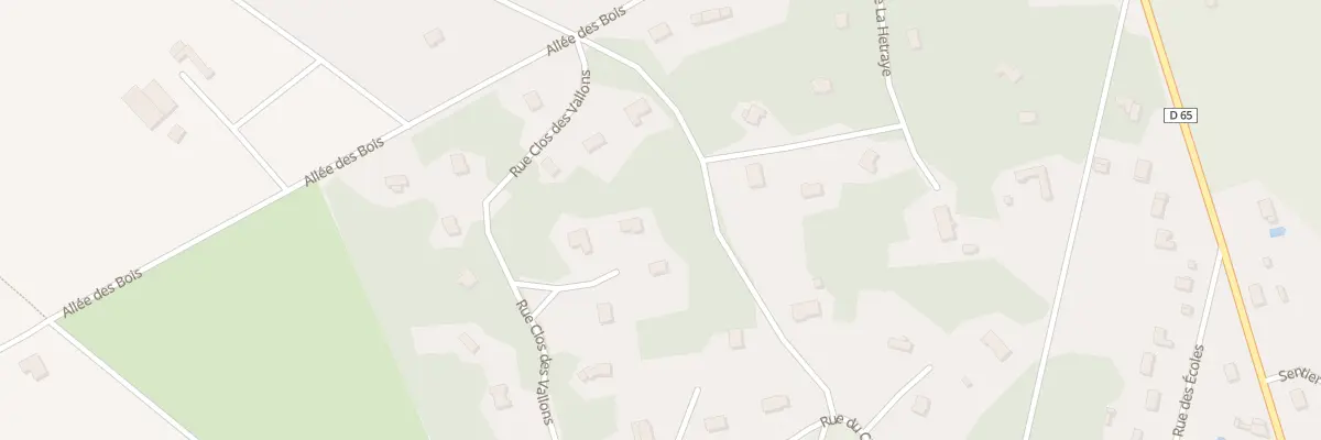 Plan du 12 Rue Clos des Vallons à Houlbec-Cocherel