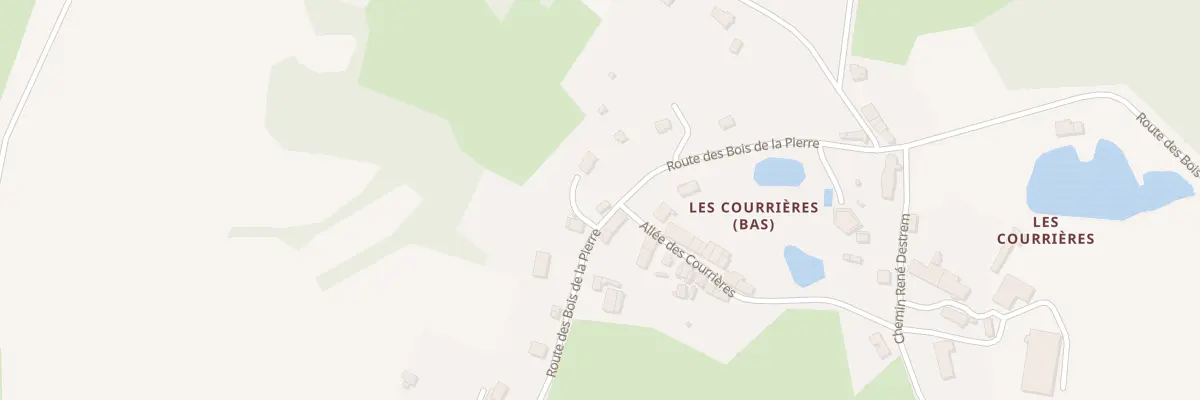 Plan du 1250 Rte des Bois de la Pierre à Ambazac