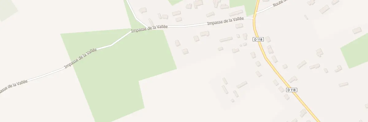 Plan du 190 Imp de la Vallée à Neufbosc