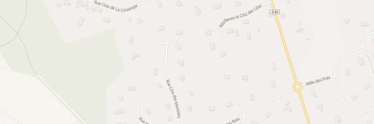 Plan du 4 Rue Clos des Merisiers à Houlbec-Cocherel