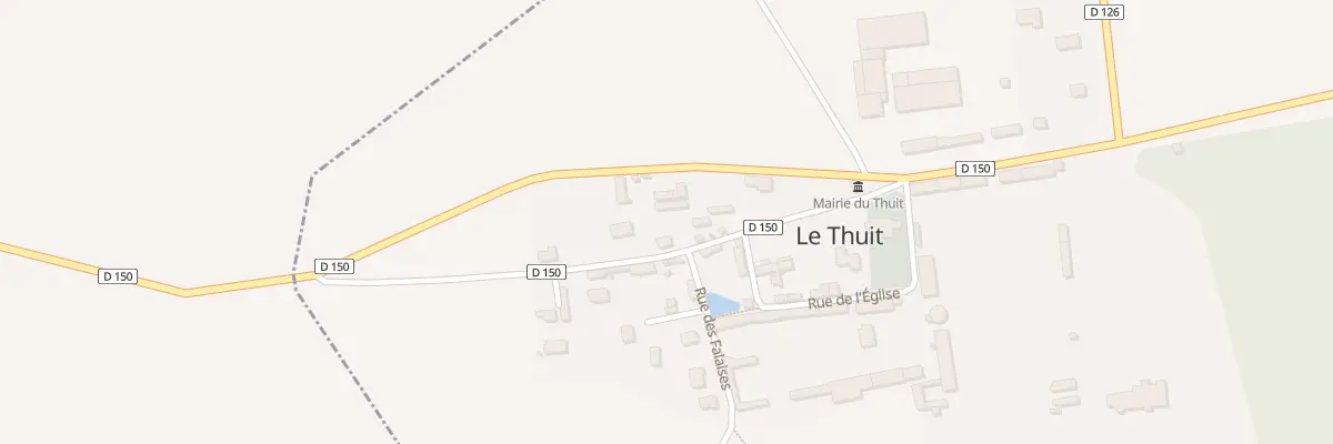 Plan du 10 Rue du Chancelier Maupéou au Thuit