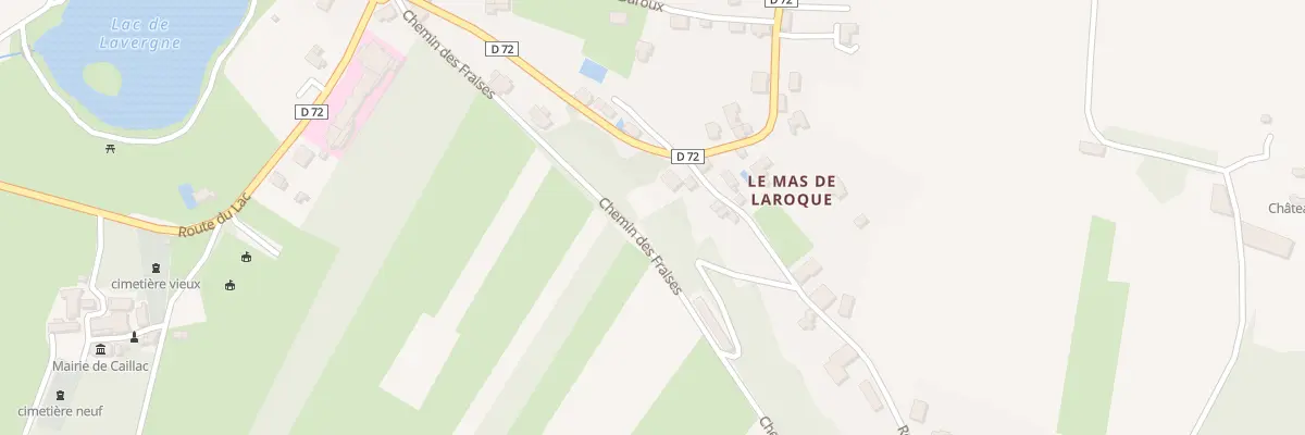 Plan du 5051A Mas de Laroque à Caillac