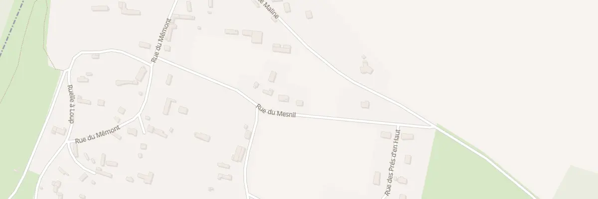 Plan du 235 Rue du Mesnil à Perruel