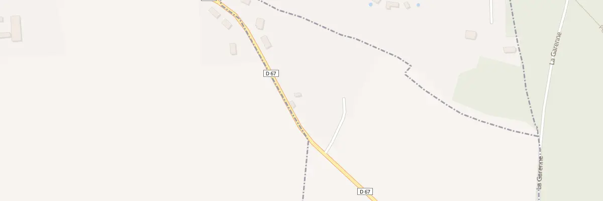 Plan du 3 Le Val au Grain à Serez