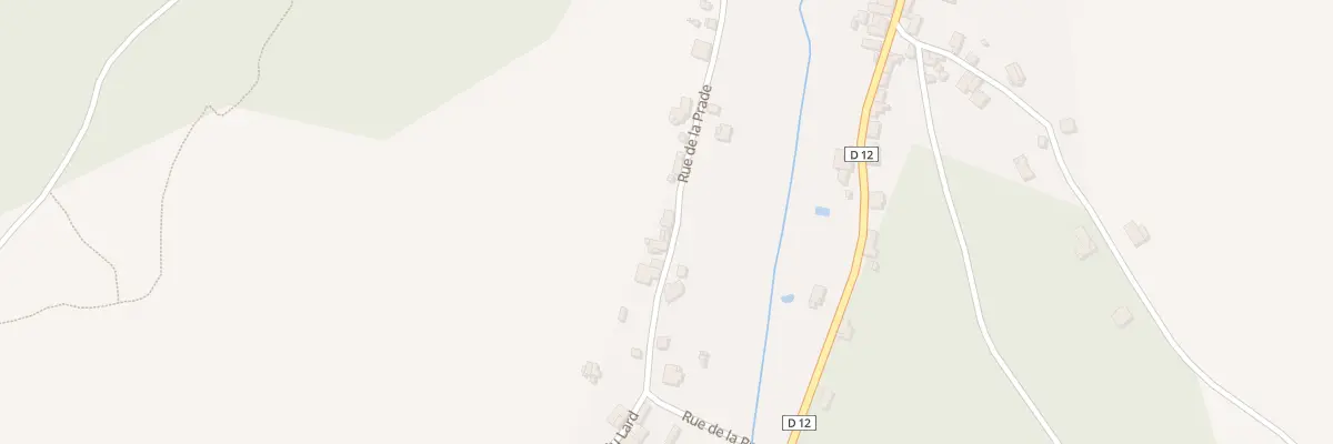 Plan du 528 Rue de la Prade à Douelle
