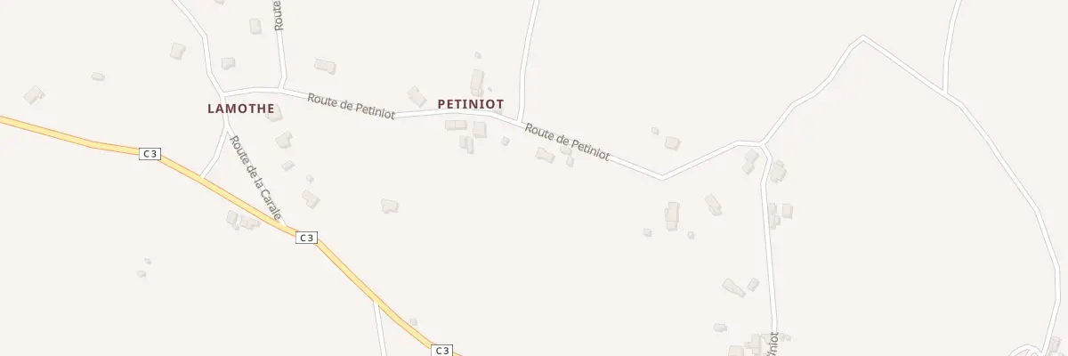Plan du 322 Rte de Petiniot à Catus