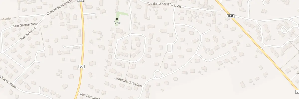 Plan du 450 Res le Clos de l’Eglise à Buchy