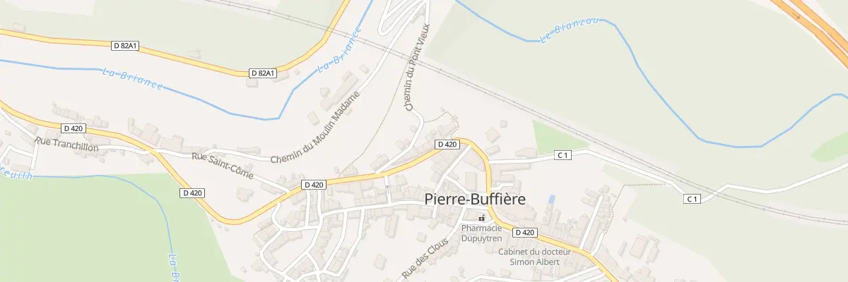 Plan du 5372 Av de la République à Pierre-Buffière