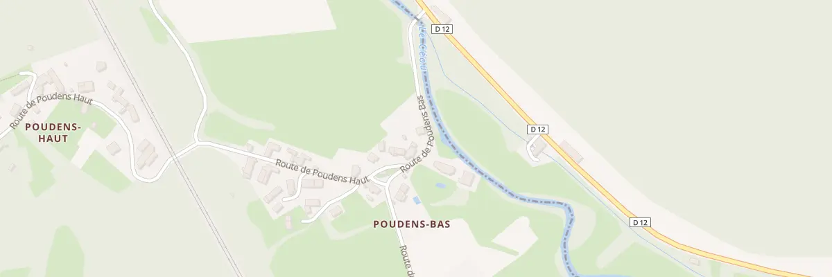 Plan du 5667 Rte de Poudens Bas à Dégagnac