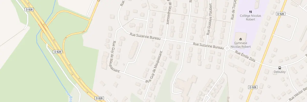 Plan du 20 Rue Guy de Maupassant à Vernouillet
