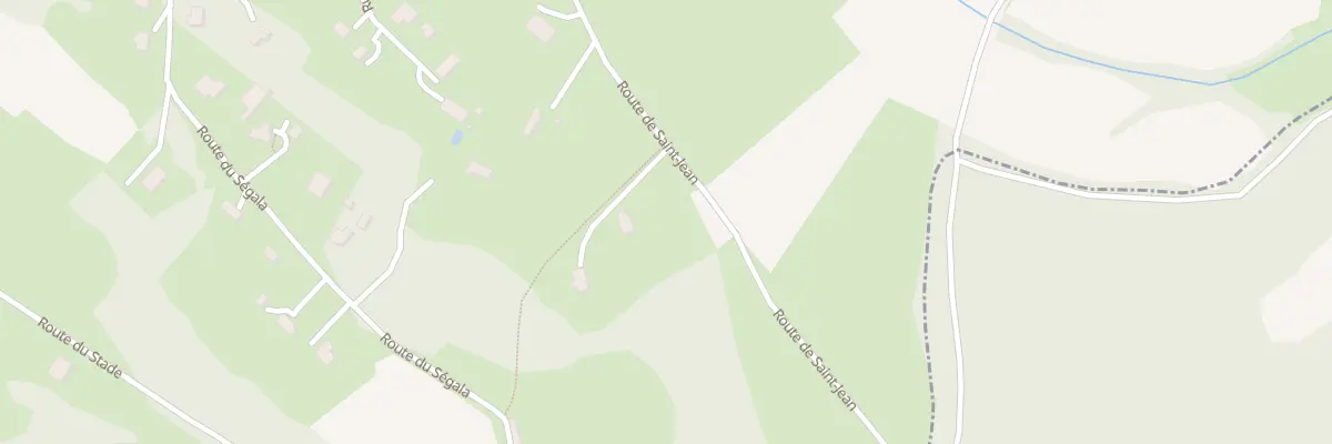 Plan du 74 Rte de Saint Jean à Payrignac