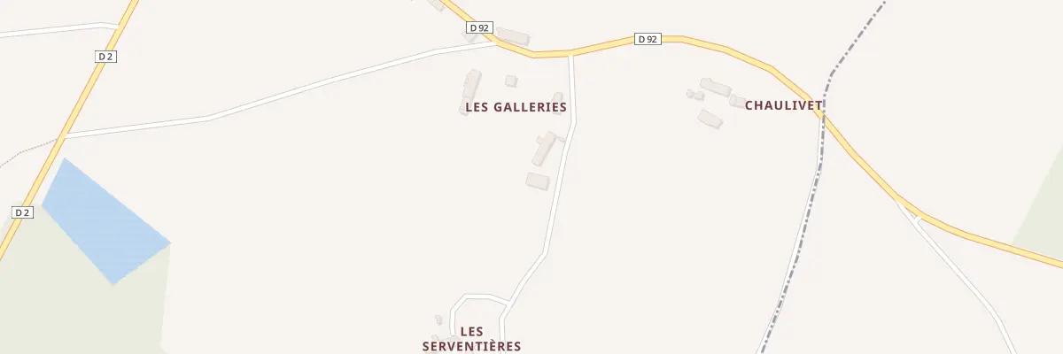 Plan du 12 Les Galleries à Saint-Georges-les-Landes