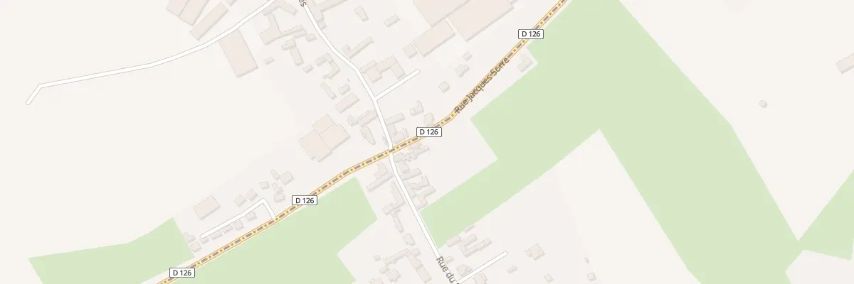 Plan du 2 Rue Jacques Sorre à Flocques