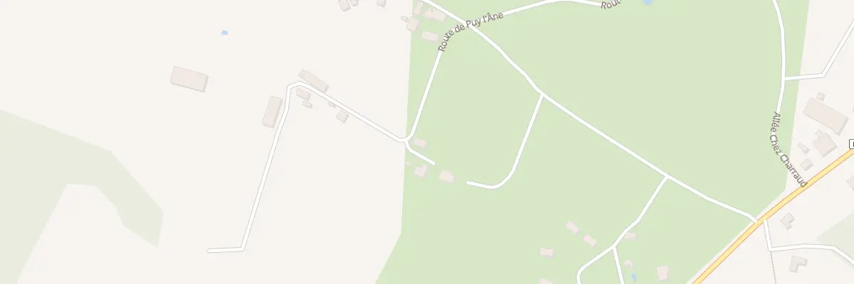 Plan du 2 Rte de Puy l’Ane à Saint-Sornin-Lavolps