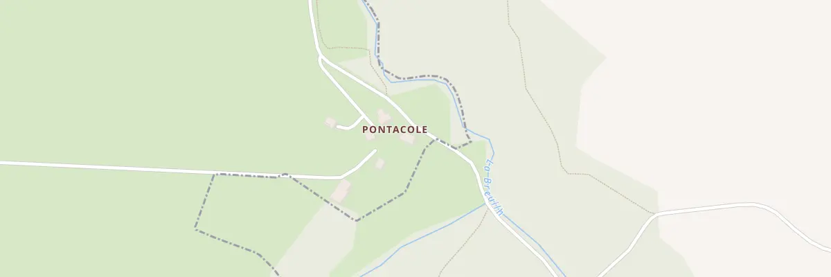 Plan du 5160B Pontacole à Saint-Jean-Ligoure