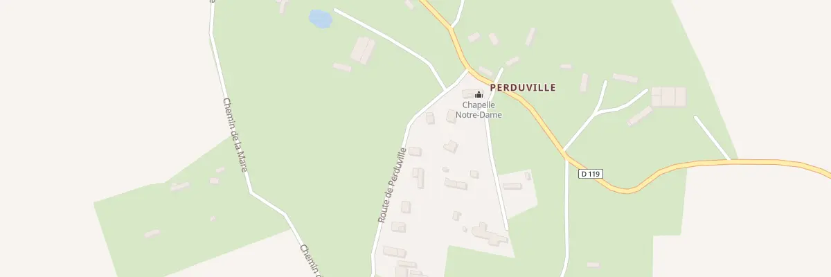 Plan du 1346 Rte de Perduville à Bosc-Mesnil