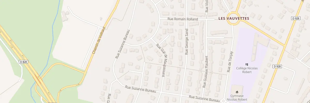 Plan du 4 Rue Guy de Maupassant à Vernouillet