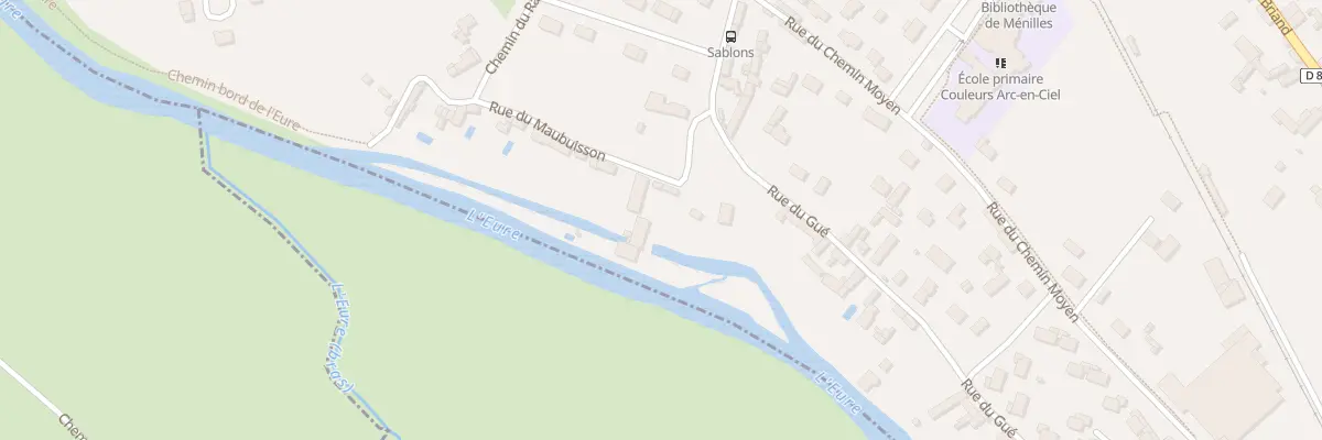 Plan du 5 Rue du Maubuisson à Croisy-sur-Eure