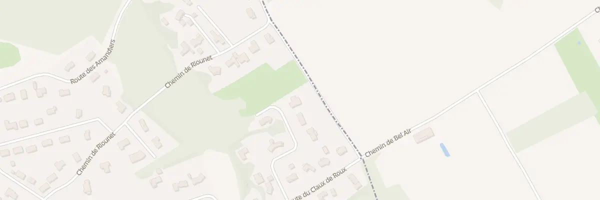 Plan du 196 Imp de la Gravière à Fabas