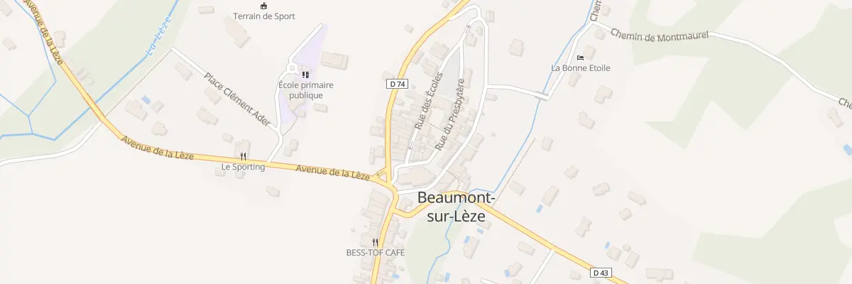 Plan du 207 Village à Beaumont-sur-Lèze